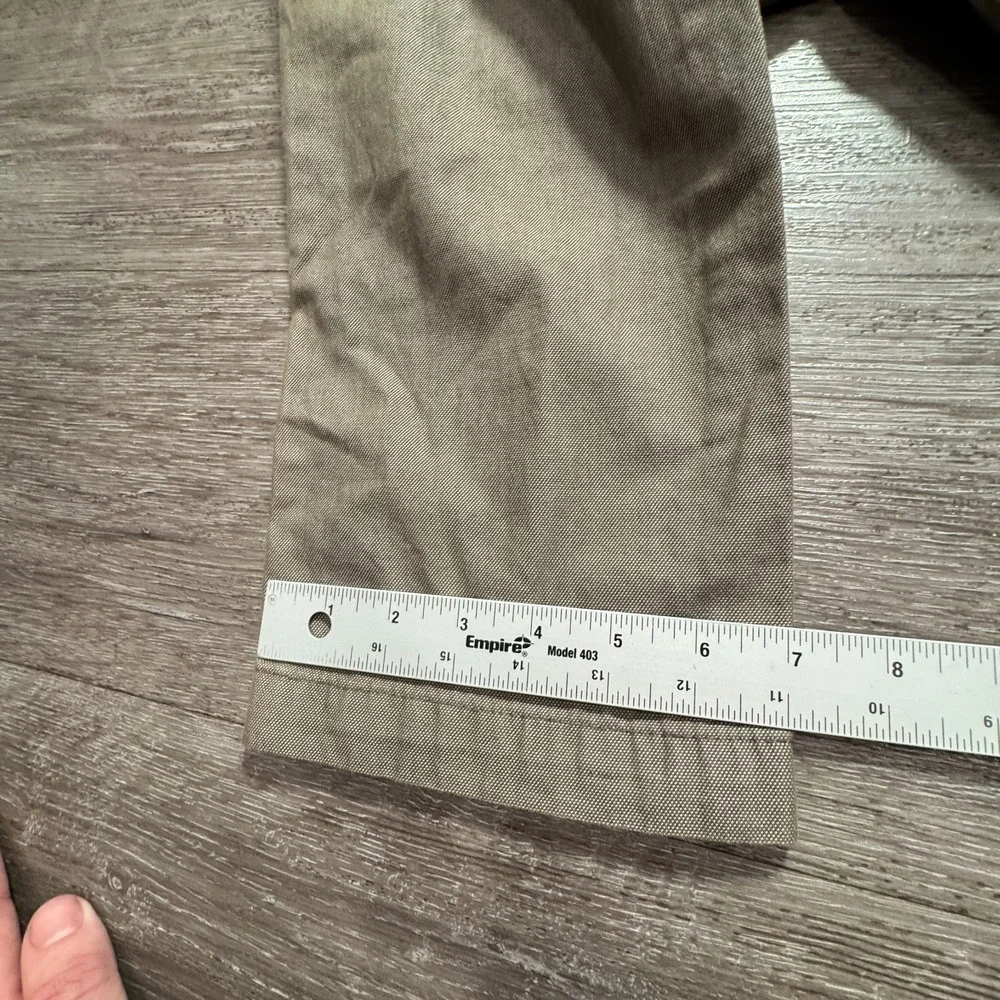 Banana Republic Pants Mens 32 Khaki Aiden‎ Chino Slim Straight Flat Front 32x31